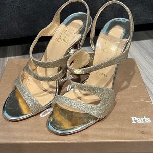 Christian Louboutin Glitter Heels